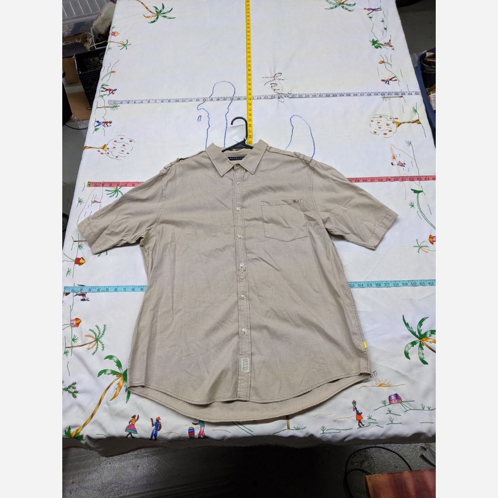 Men's 3XL Sean Jean Short Sleeve Button Down